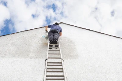 Peinture extérieure au Teilleul — façades et ravalement